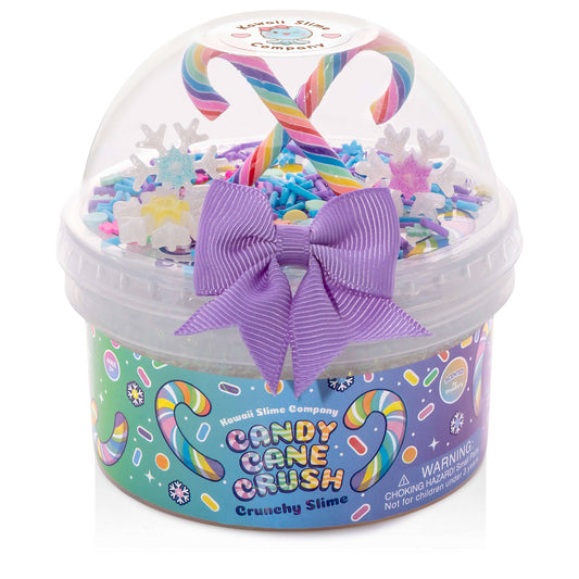 Candy Cane Crush Crunchy Signature Dome™ Slime (4pcs/case)