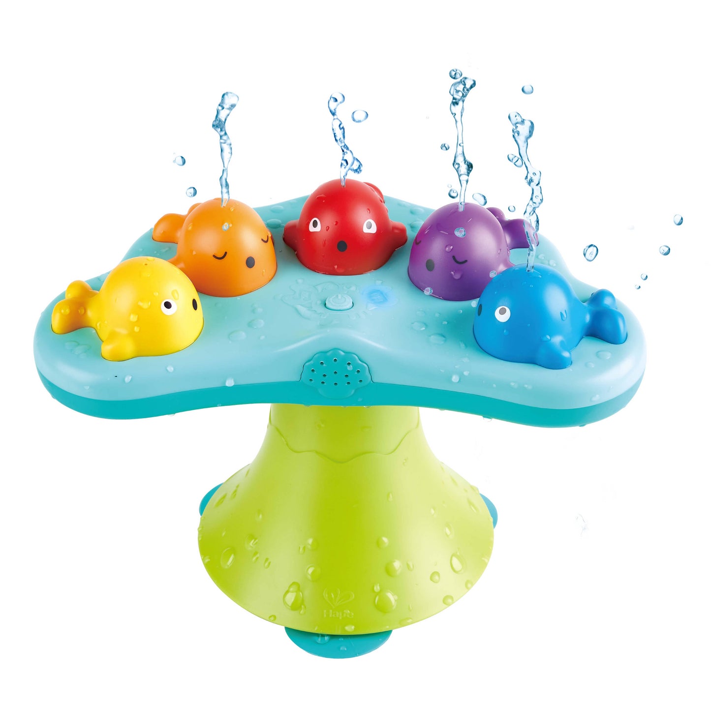 Hape Musical Whale Fountain - Bath Toy for Babies 18+ Months