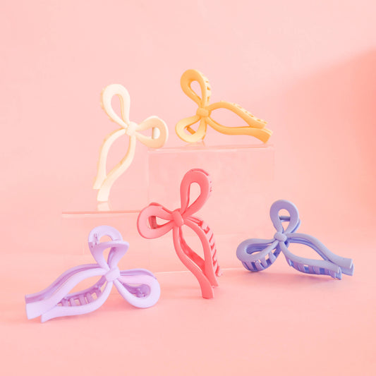 Charming Bow Hair Clip in Cute Colors