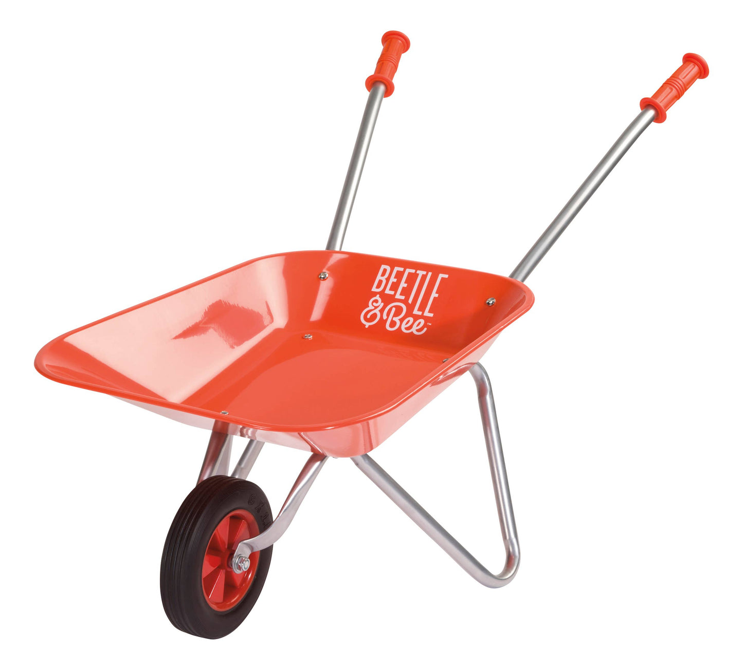 Beetle & Bee Kid Sized Wheelbarrow, Assorted (Red & Green)