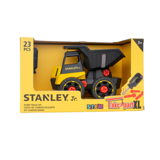 Red Toolbox Stanley Jr. Take Apart XL Dump Truck Kit