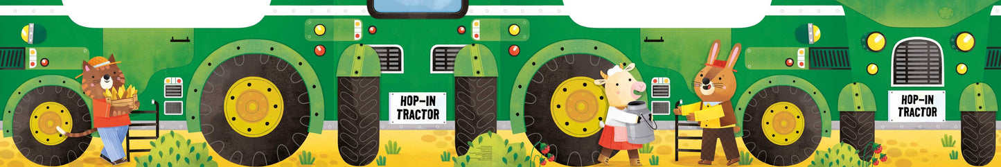 Hop-In Tractor by Little Genius Books