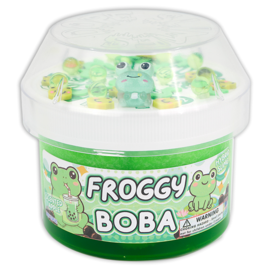 Froggy Boba - Hybrid Textured Slime