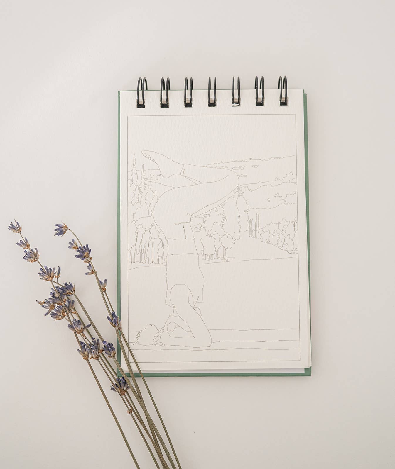 A Little Bit of Summer - Mini Watercoloring Book