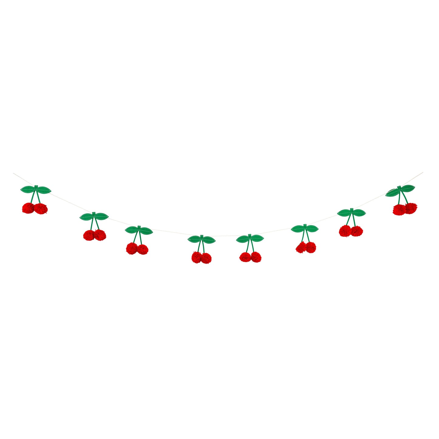 Felt Cherries Banner
