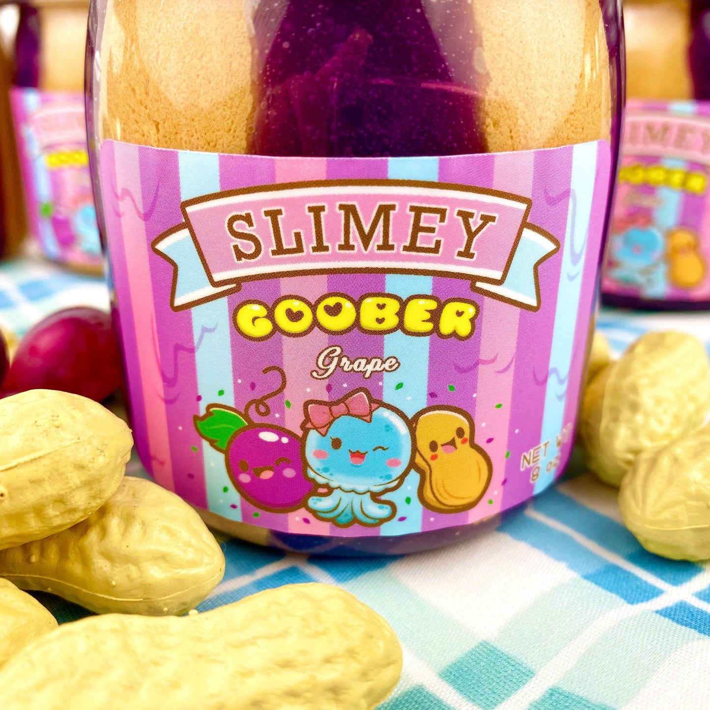Slimey Goober Grape Cloud Creme Slime (5pcs/case)