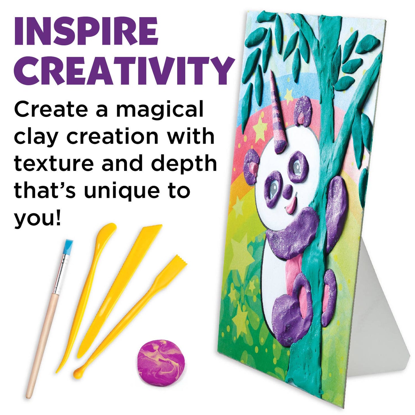Do Art Coloring with Clay Unicorn & Friends