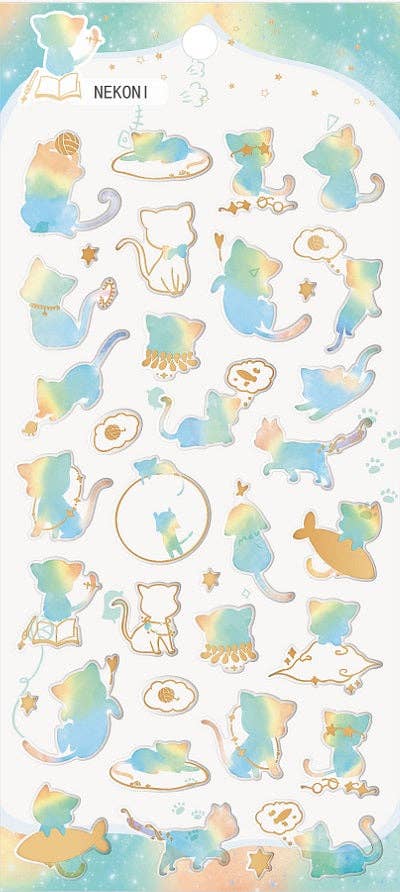 Rainbow Cat Sticker