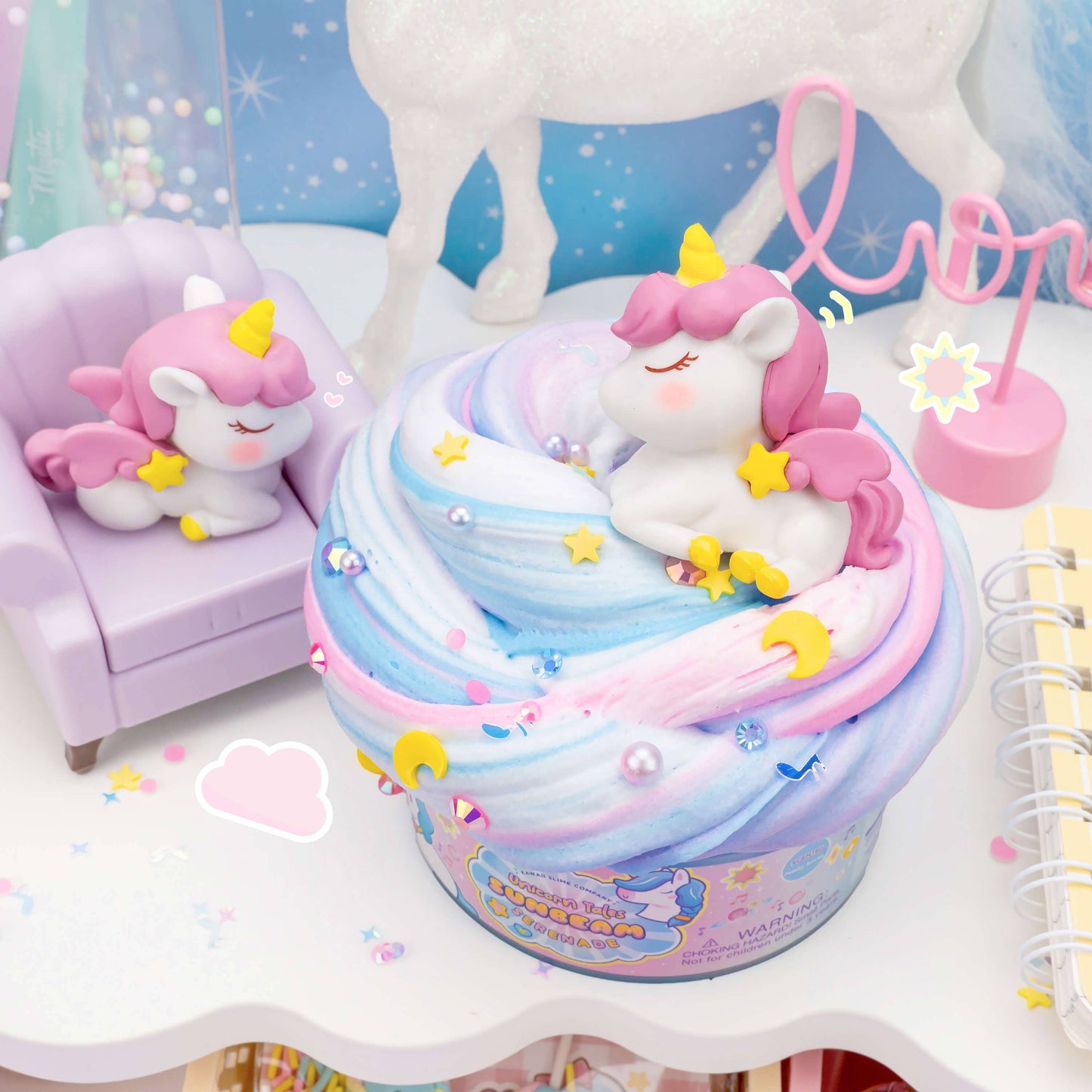 Unicorn Tales Sunbeam Serenade Butter Slime (4pcs/case)