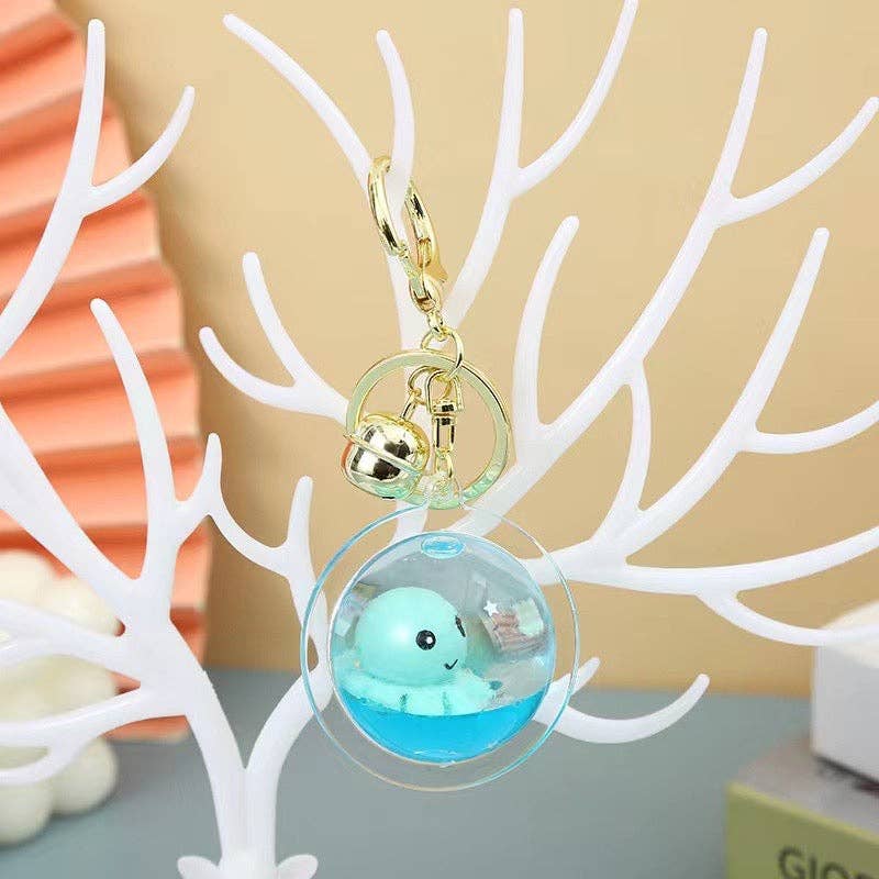 12088 Octopus Floaty Key Charms