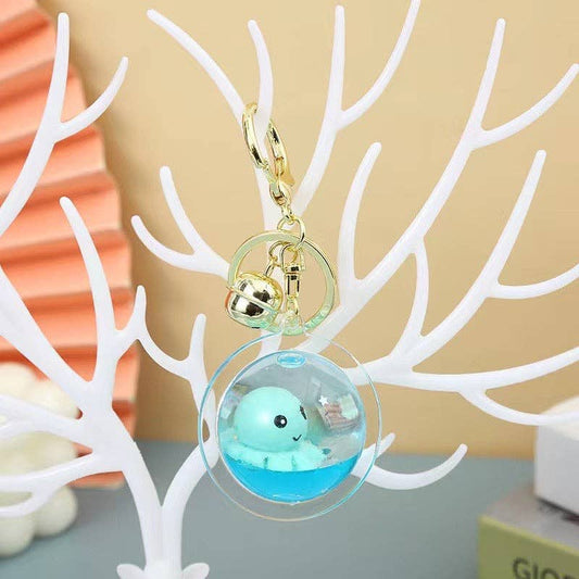 12088 Octopus Floaty Key Charms
