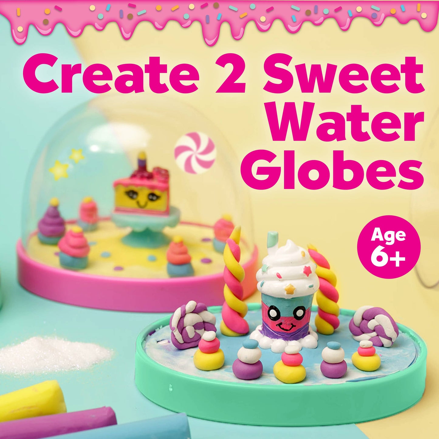 Make Your Own Water Globes – Sweet Treats Craft Kit Makes 2