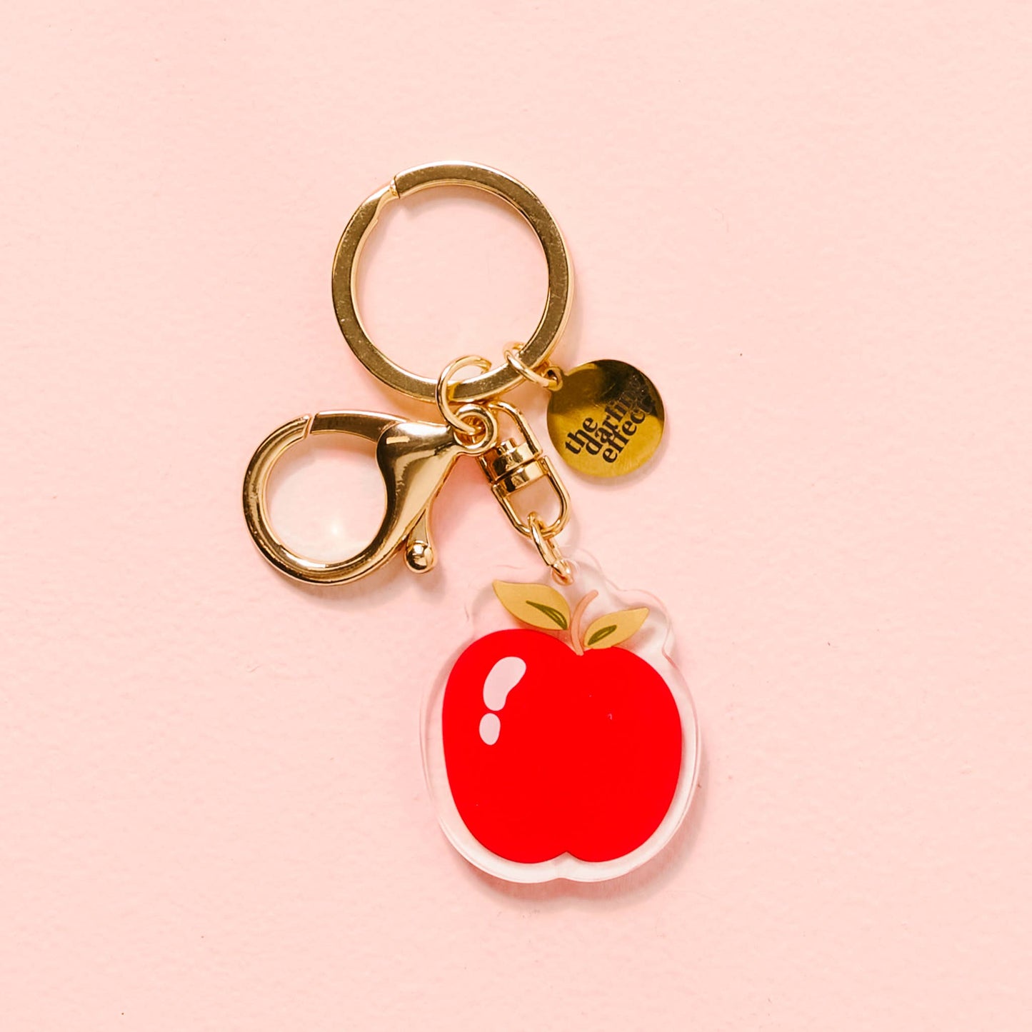 Acrylic Keychain-Apple