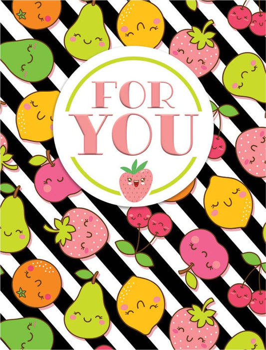 Cutie Fruitie Glitter Gift Enclosure
