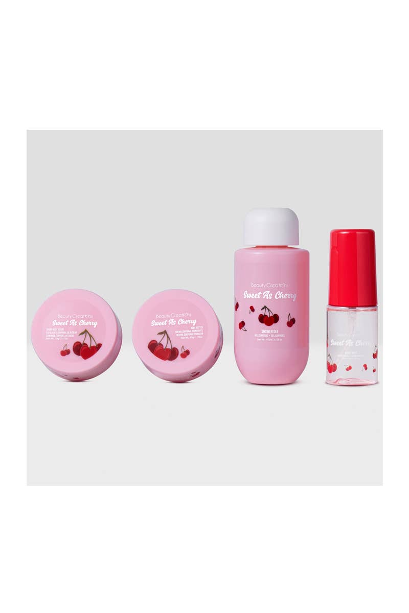 Beauty Creations SD-TB3 Cherry Travel Body Care Kit - 3