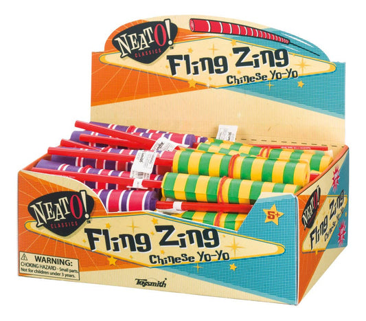 Neato! Fling Zing, Stick Yo-Yo- Retro Classic, vintage toys