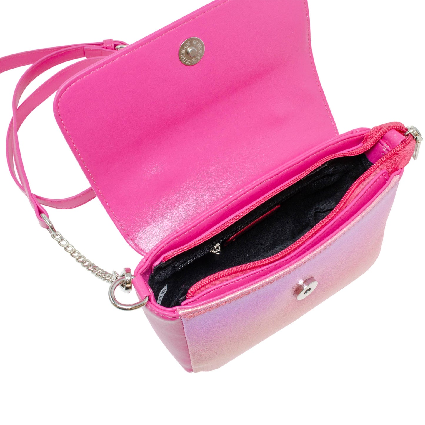 Shiny Baguette Heart Handbag