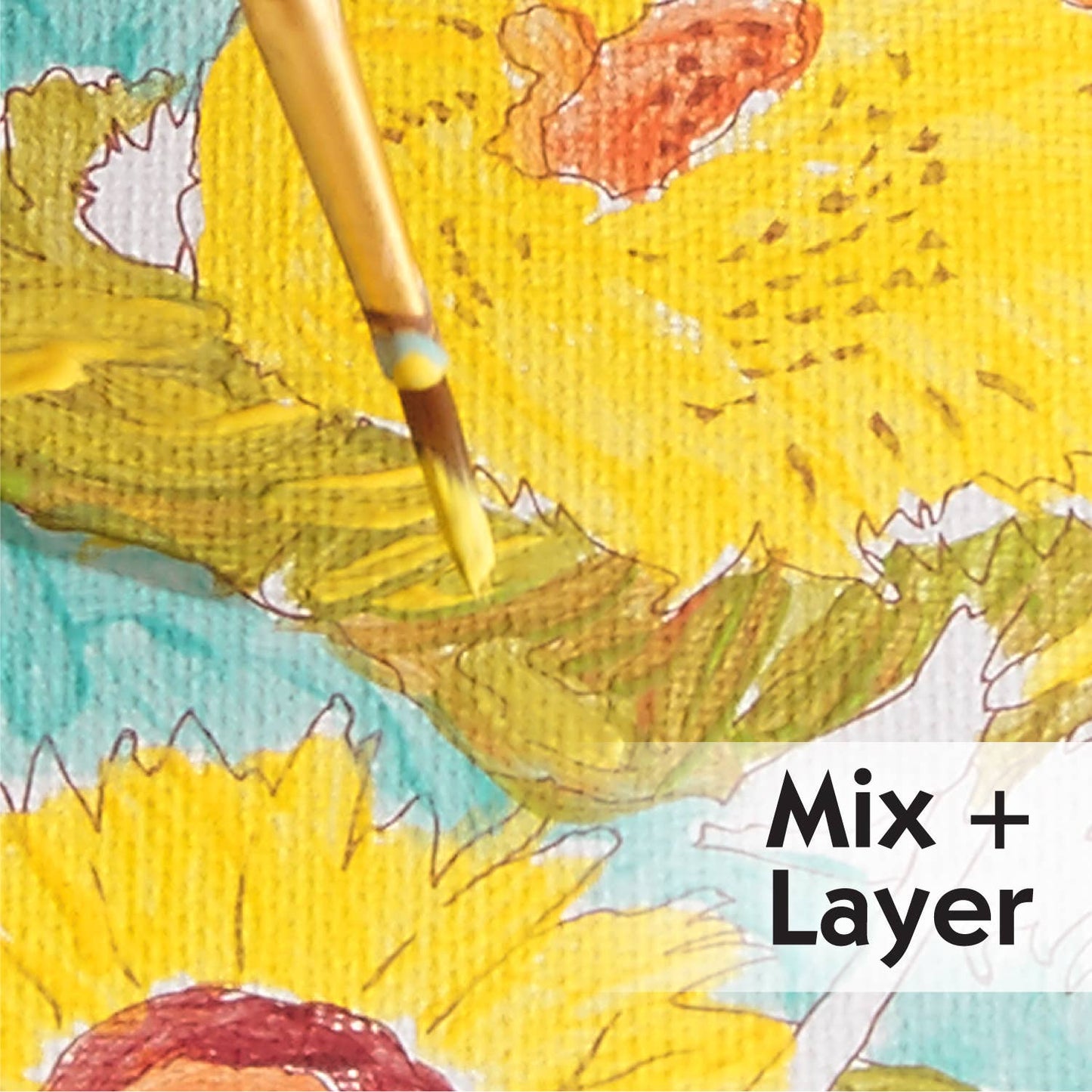 Paint by Number Museum Series - Sunflowers