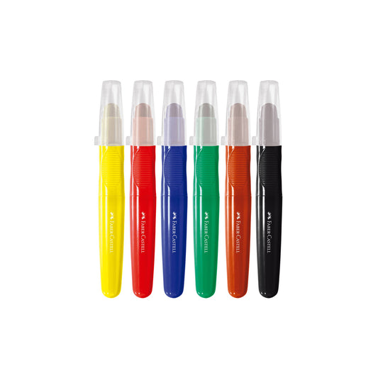 Little Creatives Jumbo Creamy Crayons 6 Ct