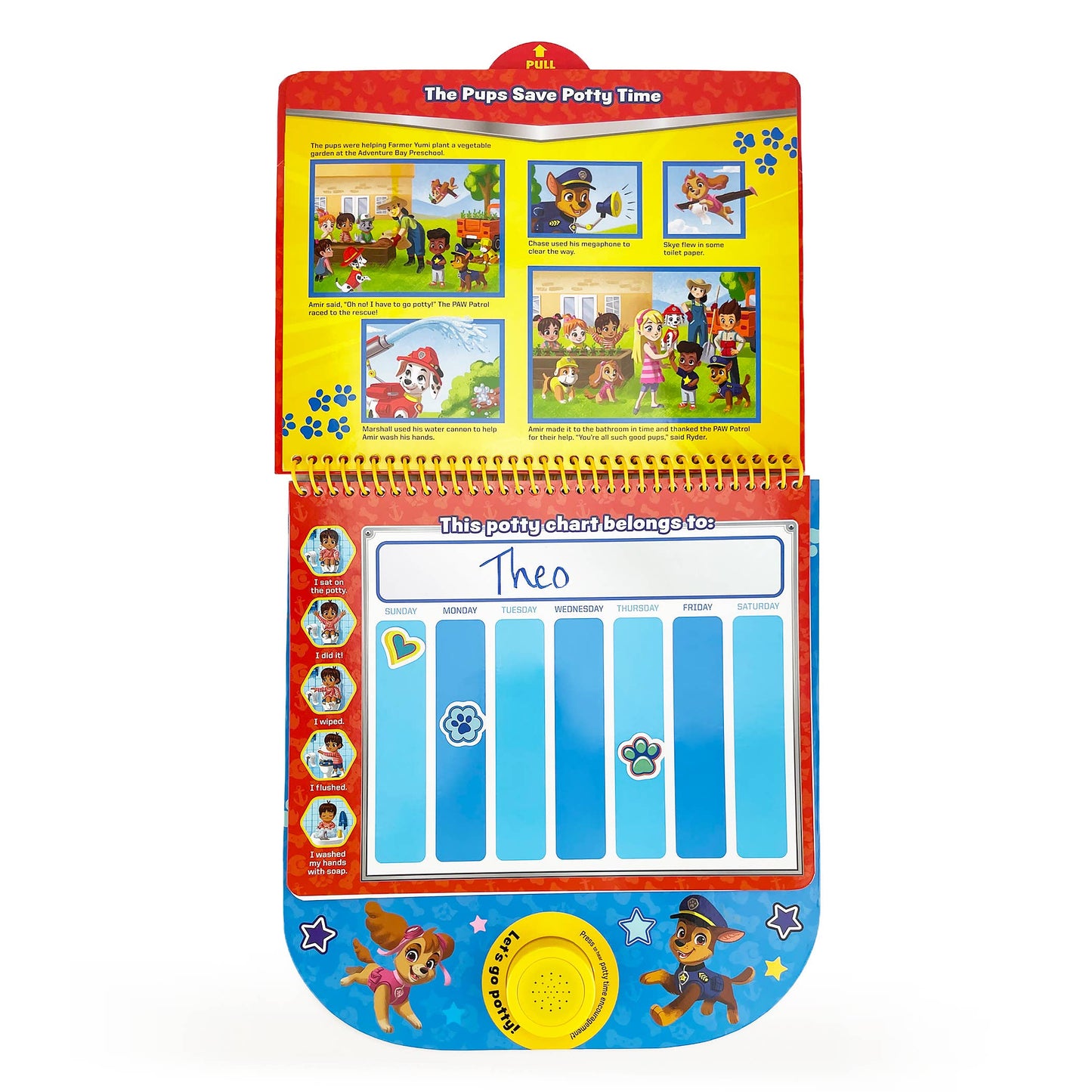 PAW Patrol Potty Training Reward Chart