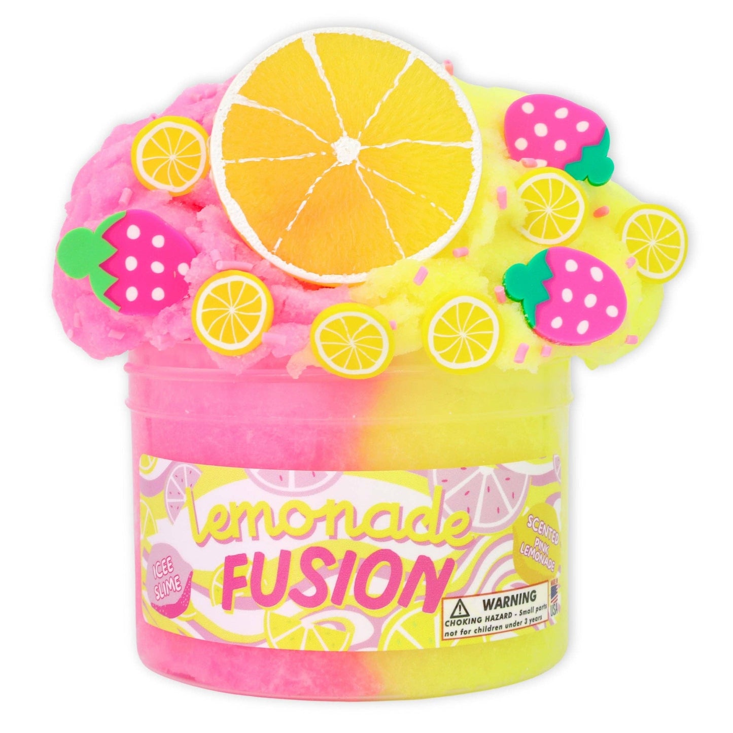 Lemonade Fusion -  Icee Textured Slime