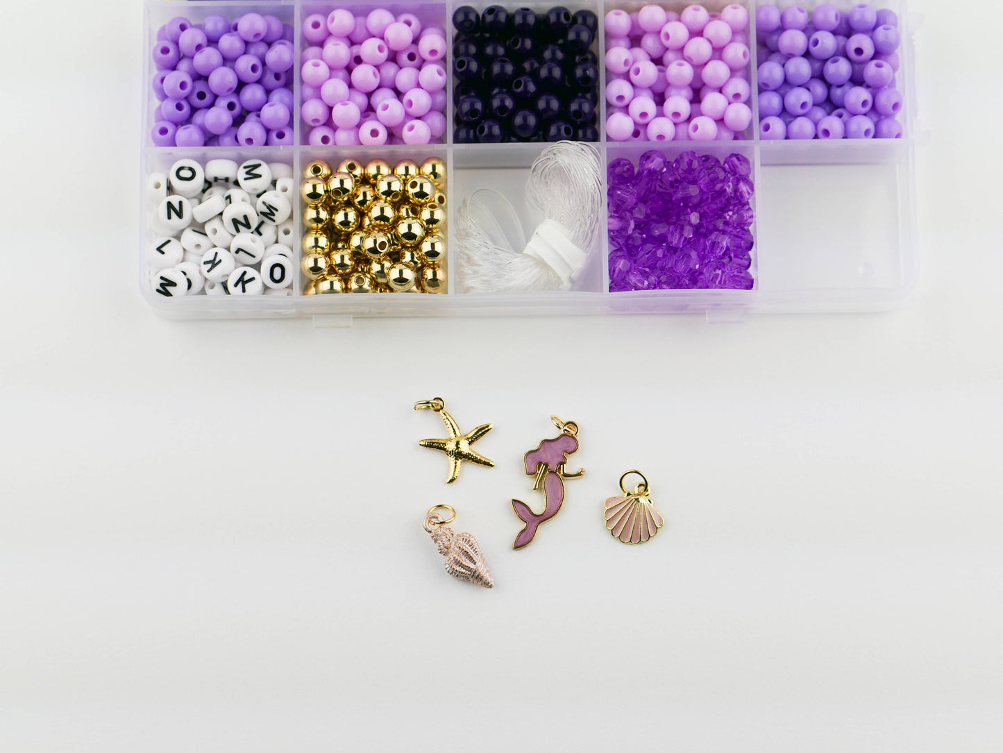 Mermaid At Heart DIY Stretchy Bracelet Craft Kit