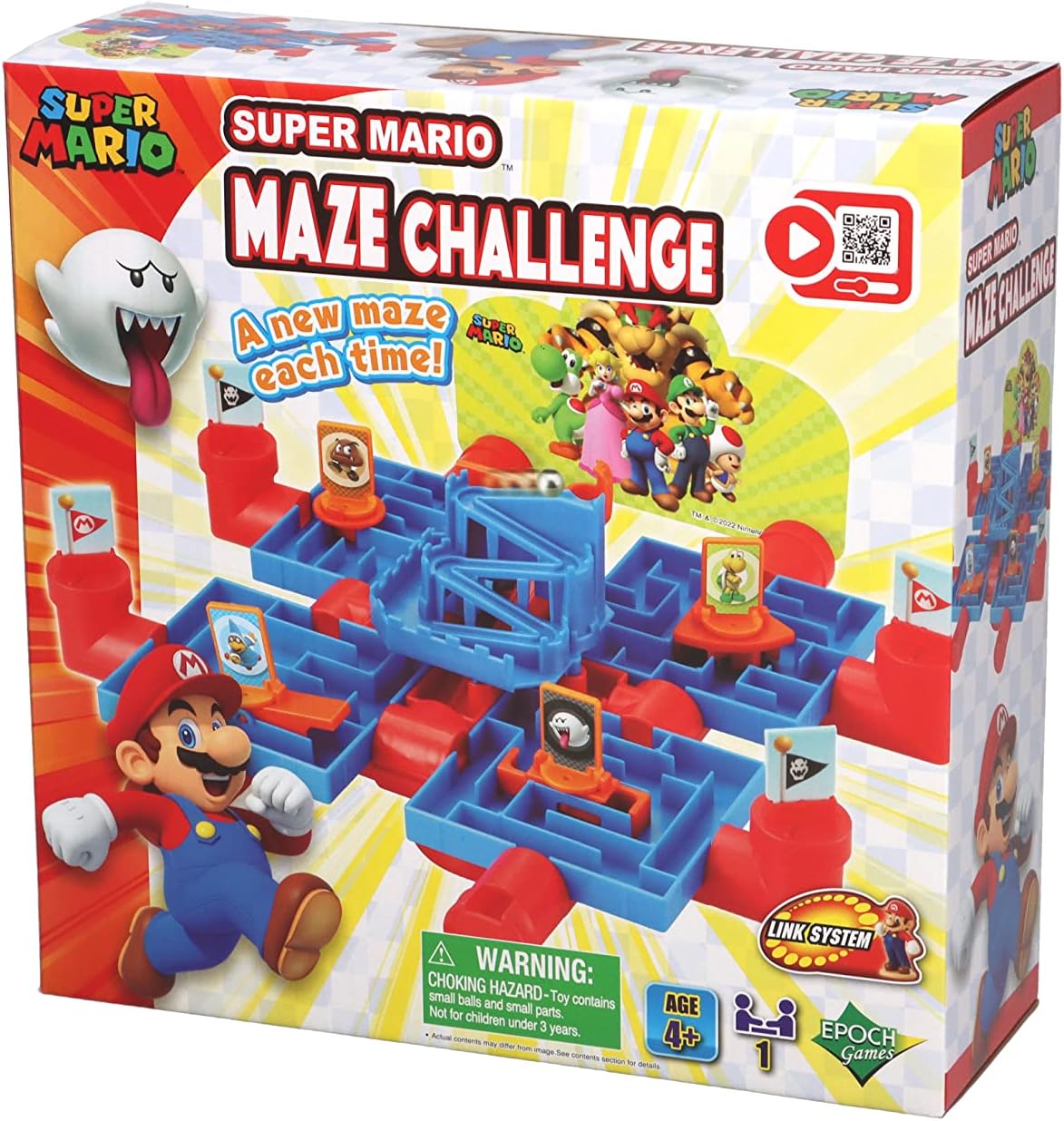 Super Mario Maze Game