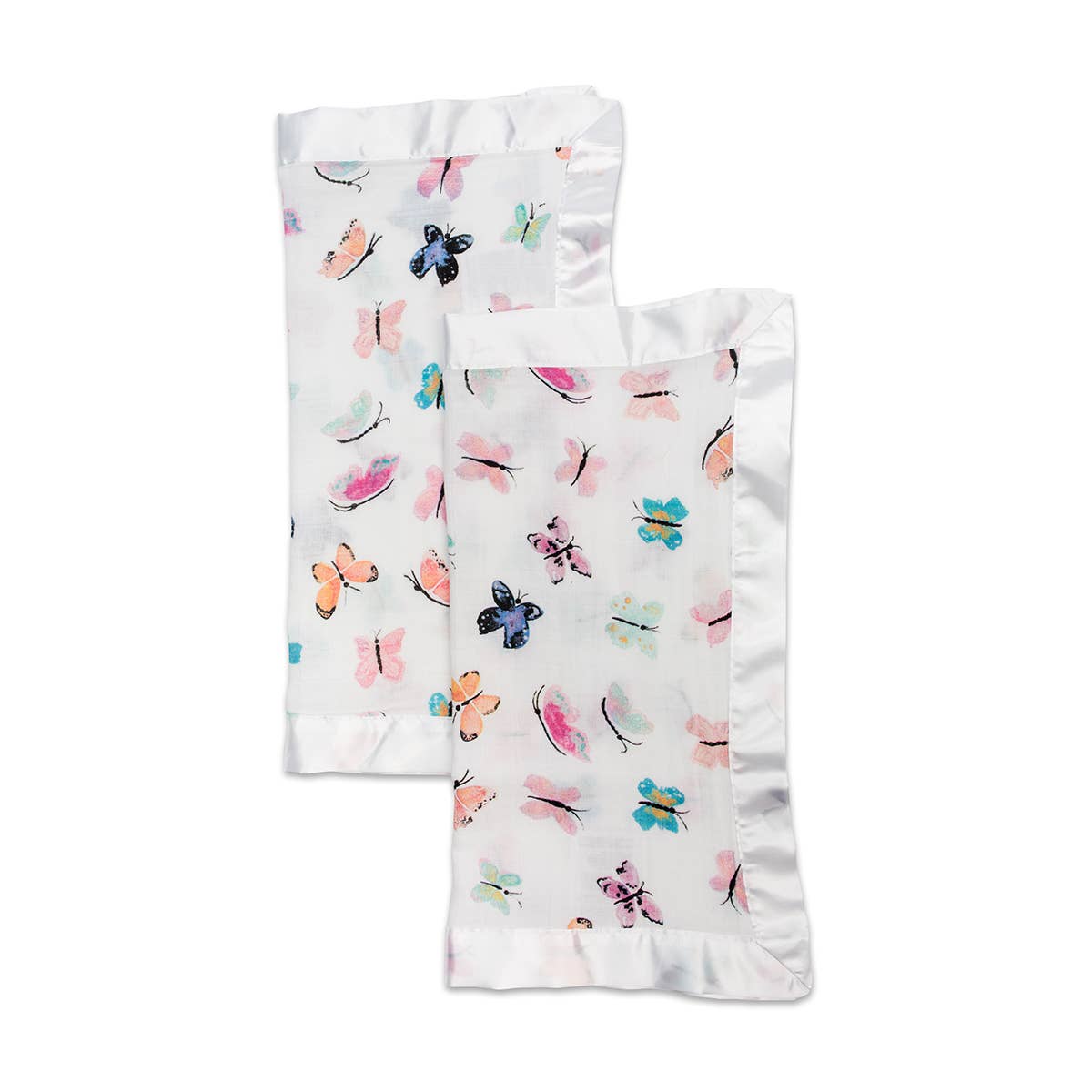 2-Pack Cotton Security Blankets 16" x 16" –  Butterfly