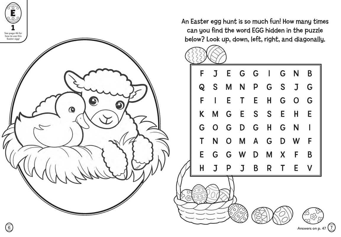Every Bunny Loves Easter Coloring & Activity Book with 4 Crayons and 50+ Stickers by Editors of Silver Dolphin Books