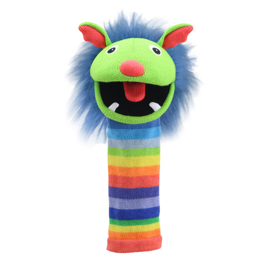Eco Knitted Puppets: Rainbow