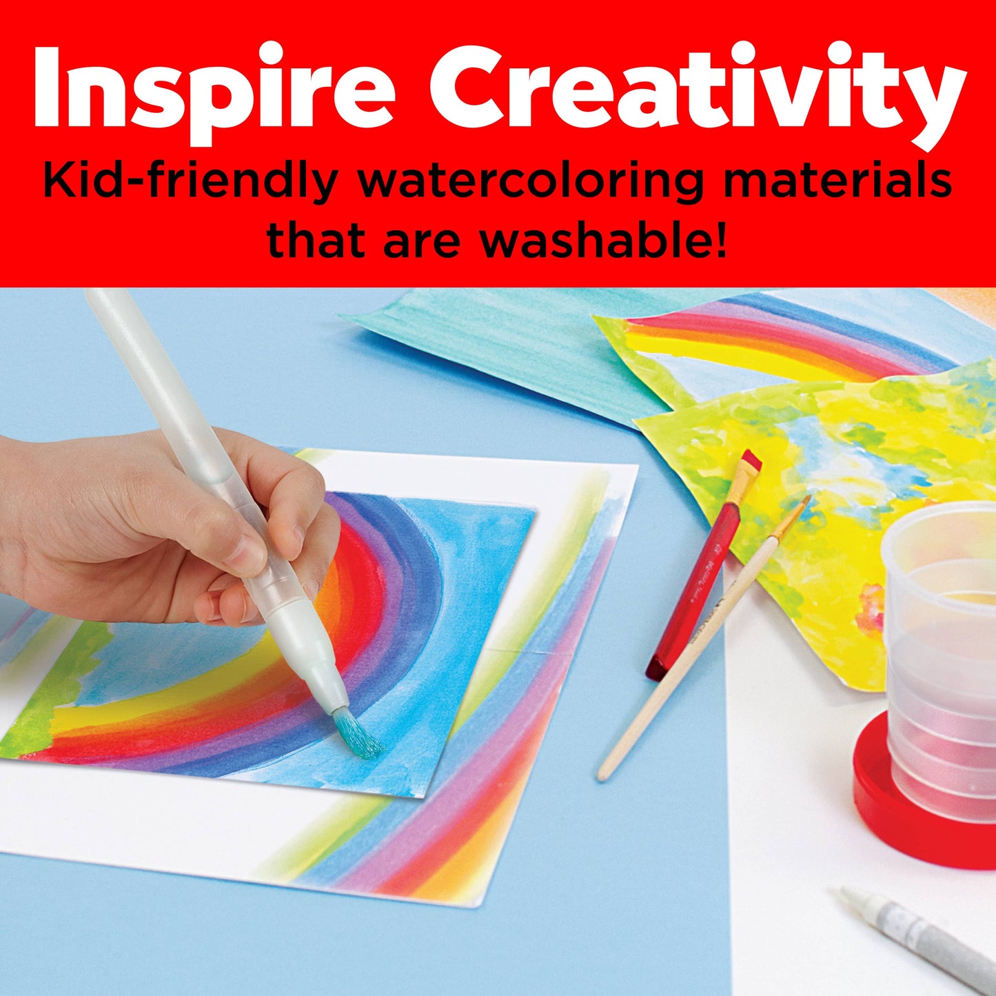 Young Artist Learn to Watercolor Art Set for Kids