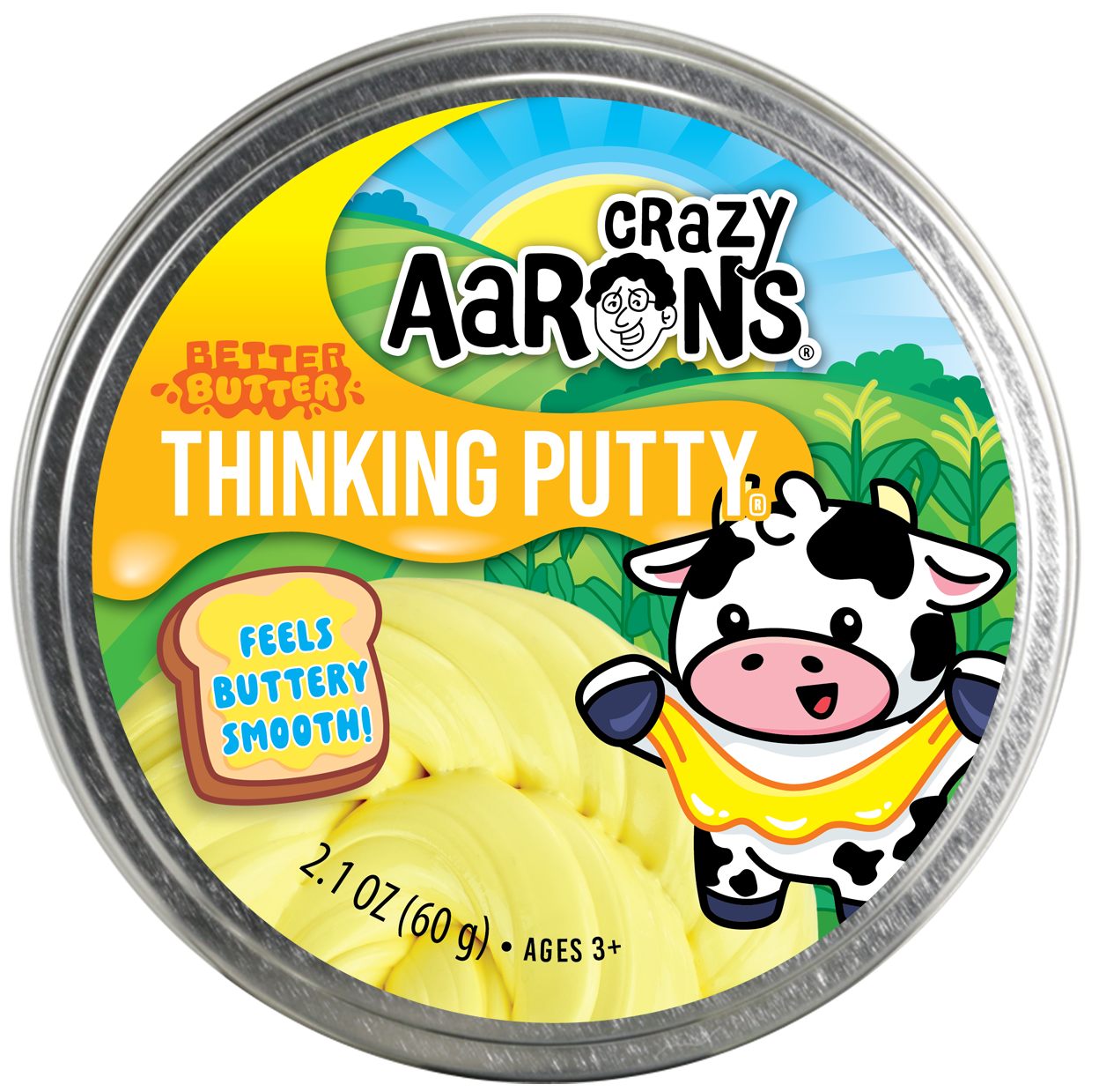 Better Butter - Full Size 4" Thinking Putty Tin