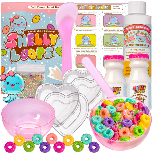 Shelly Loops Cereal Slime DIY Kit (2pcs/case)