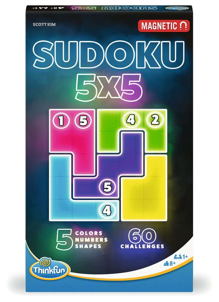 Sodoku 5x5 Magnetic Travel Puzzle