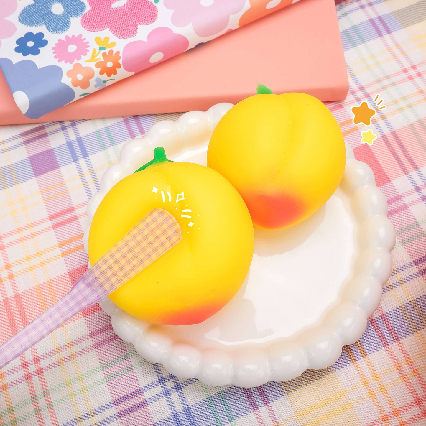 Just Peachy! Cute Georgia Peach Stress Ball (12pcs/case)
