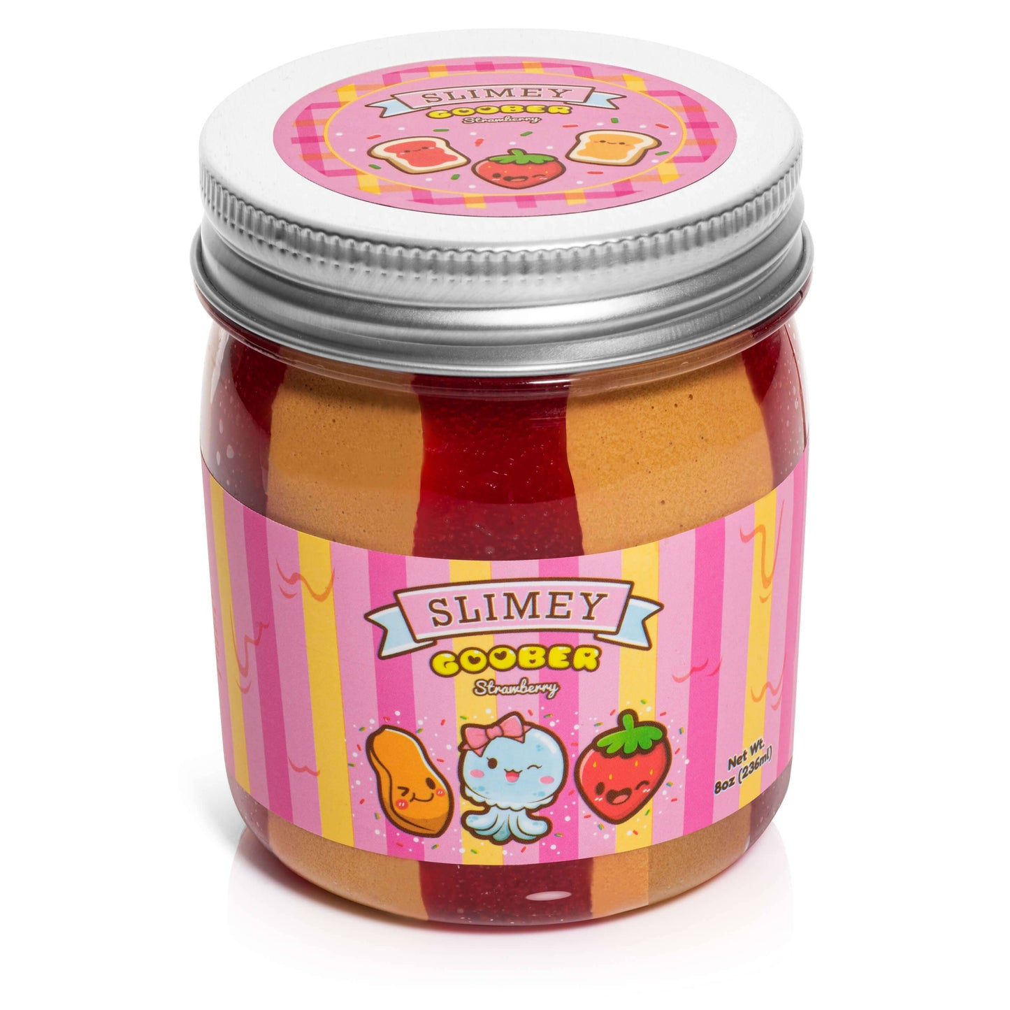 Slimey Goober Strawberry Cloud Creme Slime (5pcs/case)