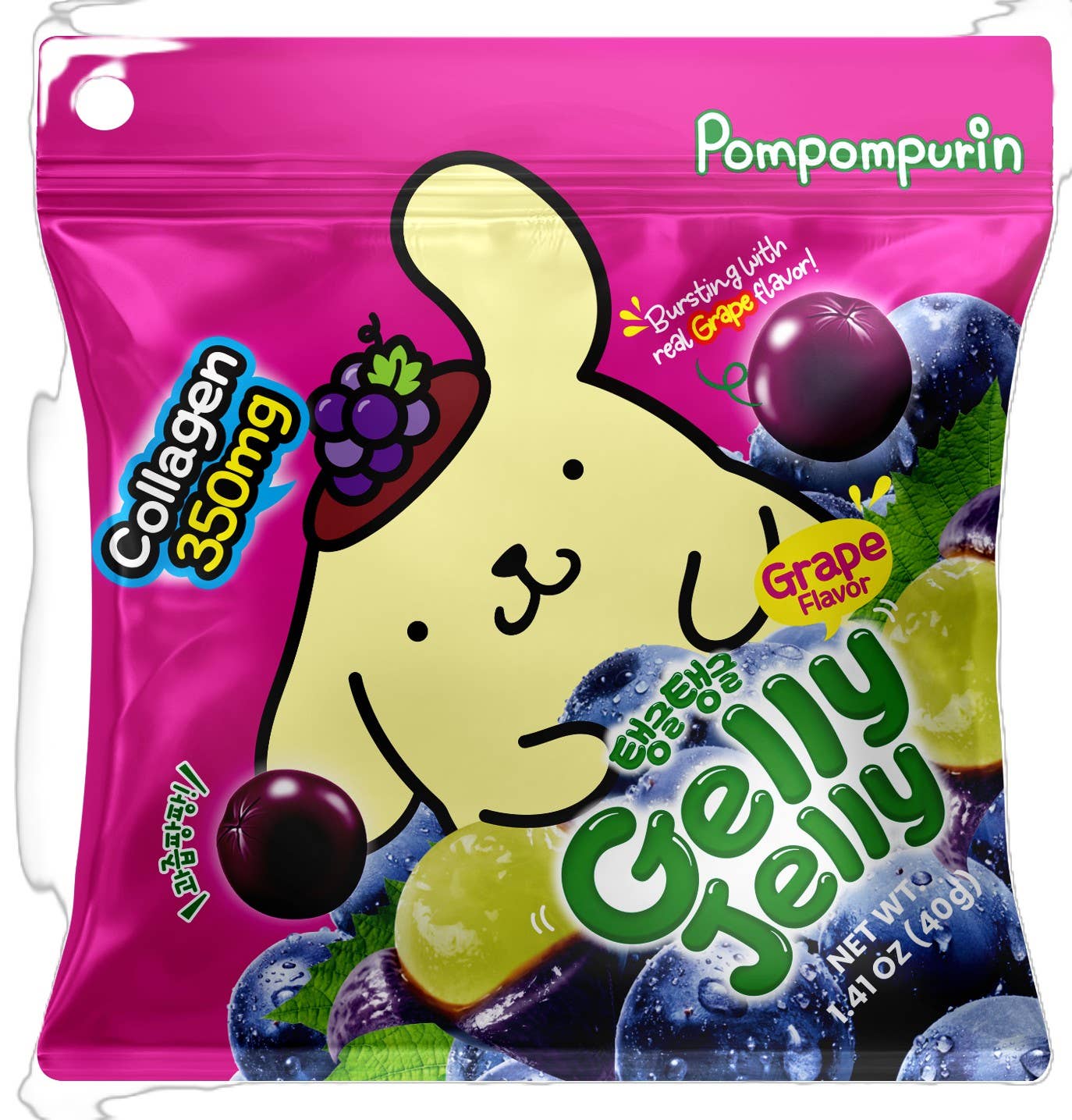 Limited Import - Sanrio Gelly Jelly Grape 1.41oz, 8ct