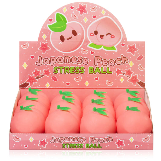 Just Peachy! Cute Japanese Peach Stress Ball