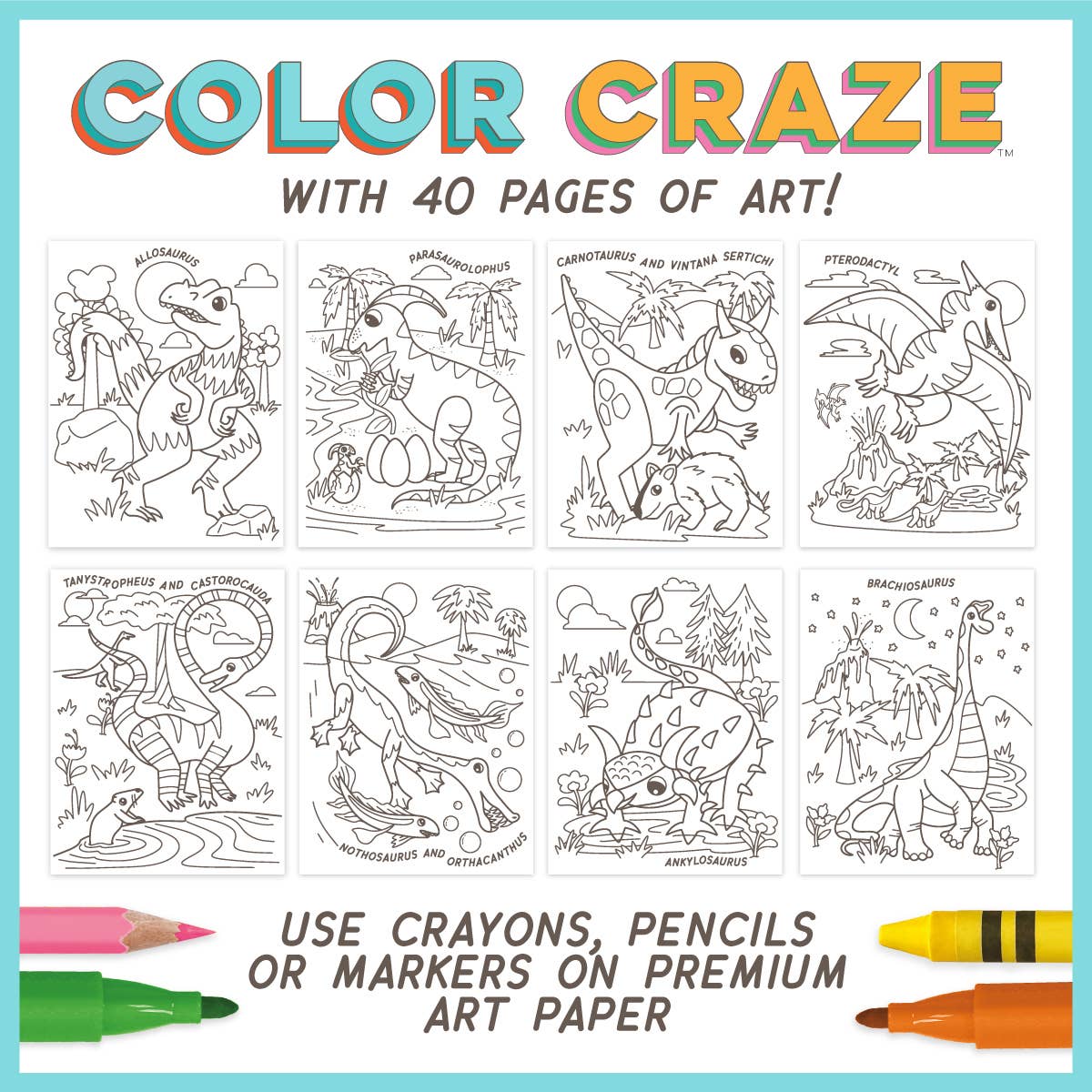 Color Craze- Dino