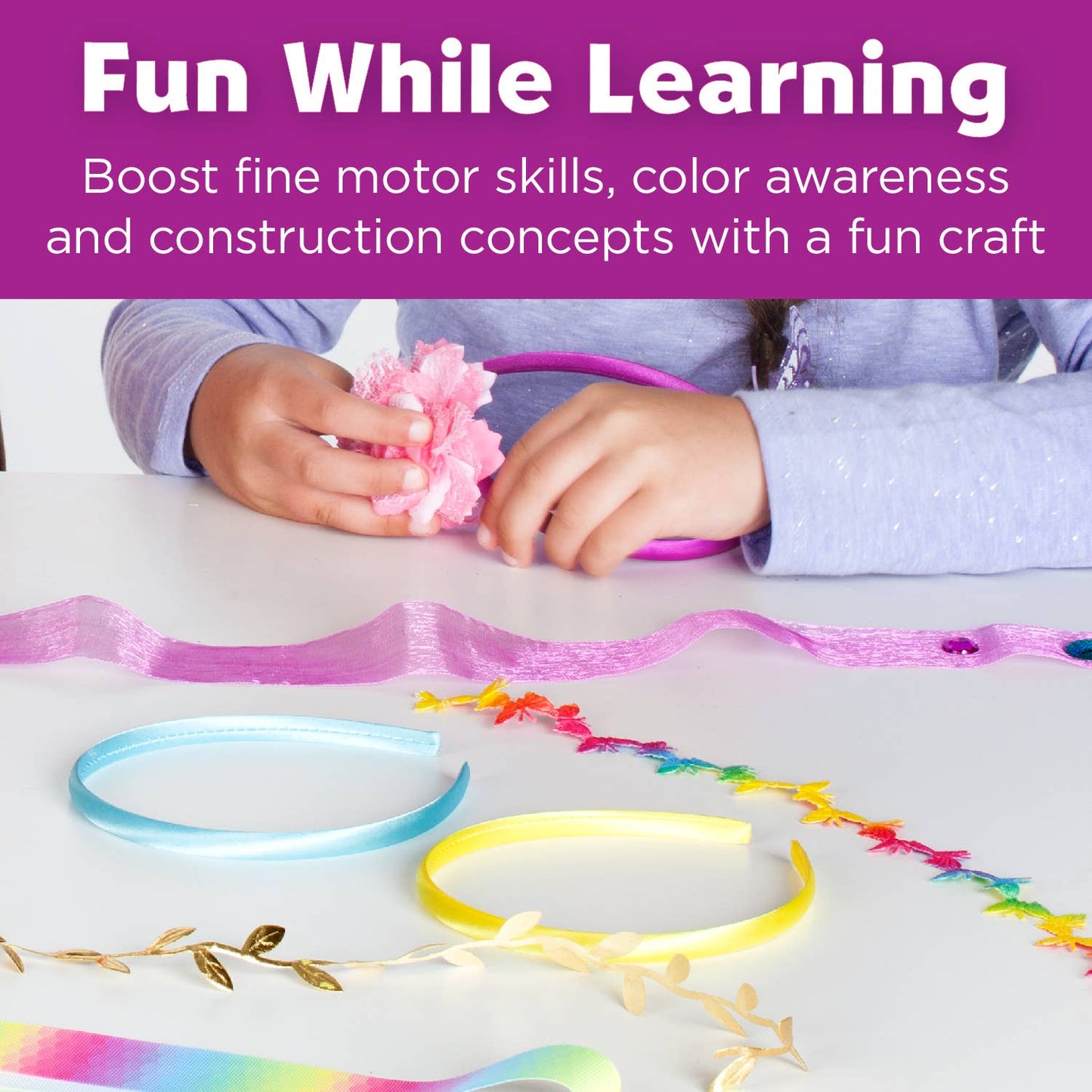 Fashion Headbands DIY Craft Kid for Kids Makes 10 Headbands
