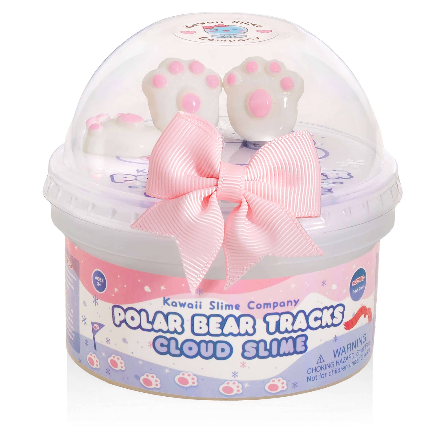 Polar Bear Tracks Cloud Signature Dome™ Slime (4pcs/case)