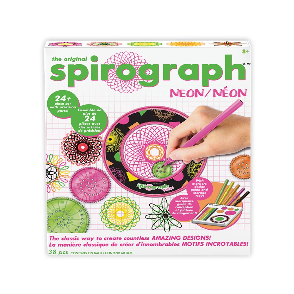 Spirograph - Neon - Art and Craft Kit for Kids