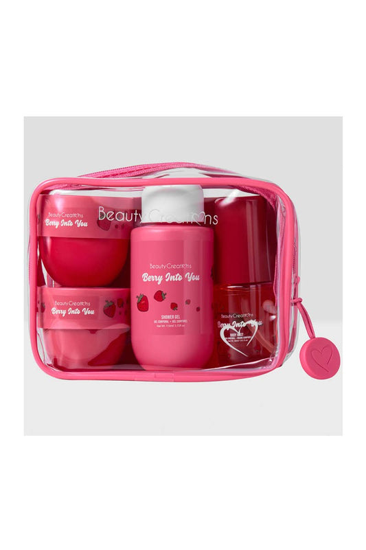 Beauty Creations SD-TB1 Strawberry Travel Body Care Kit - 3