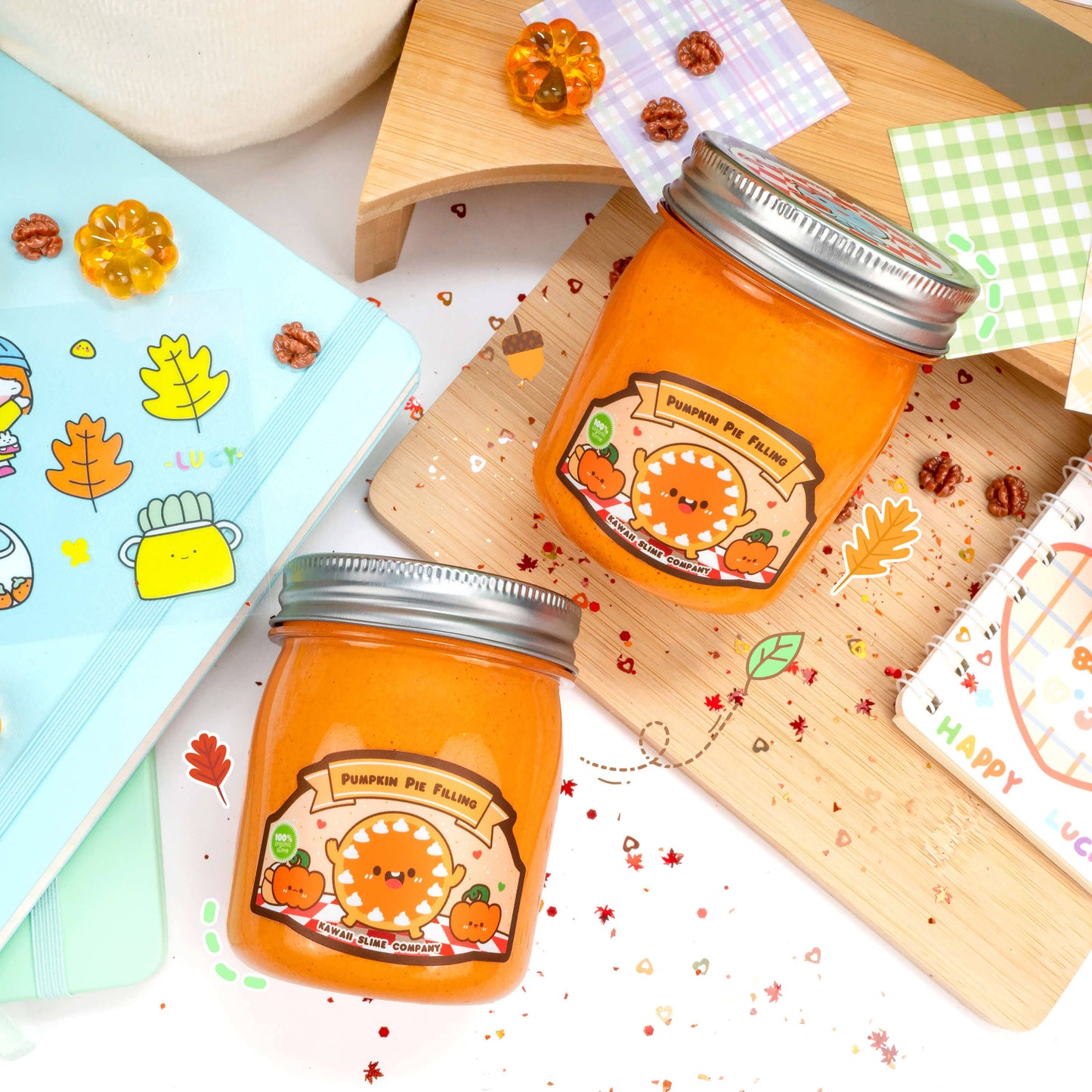Pumpkin Pie Filling Butter Slime (5pcs/case)