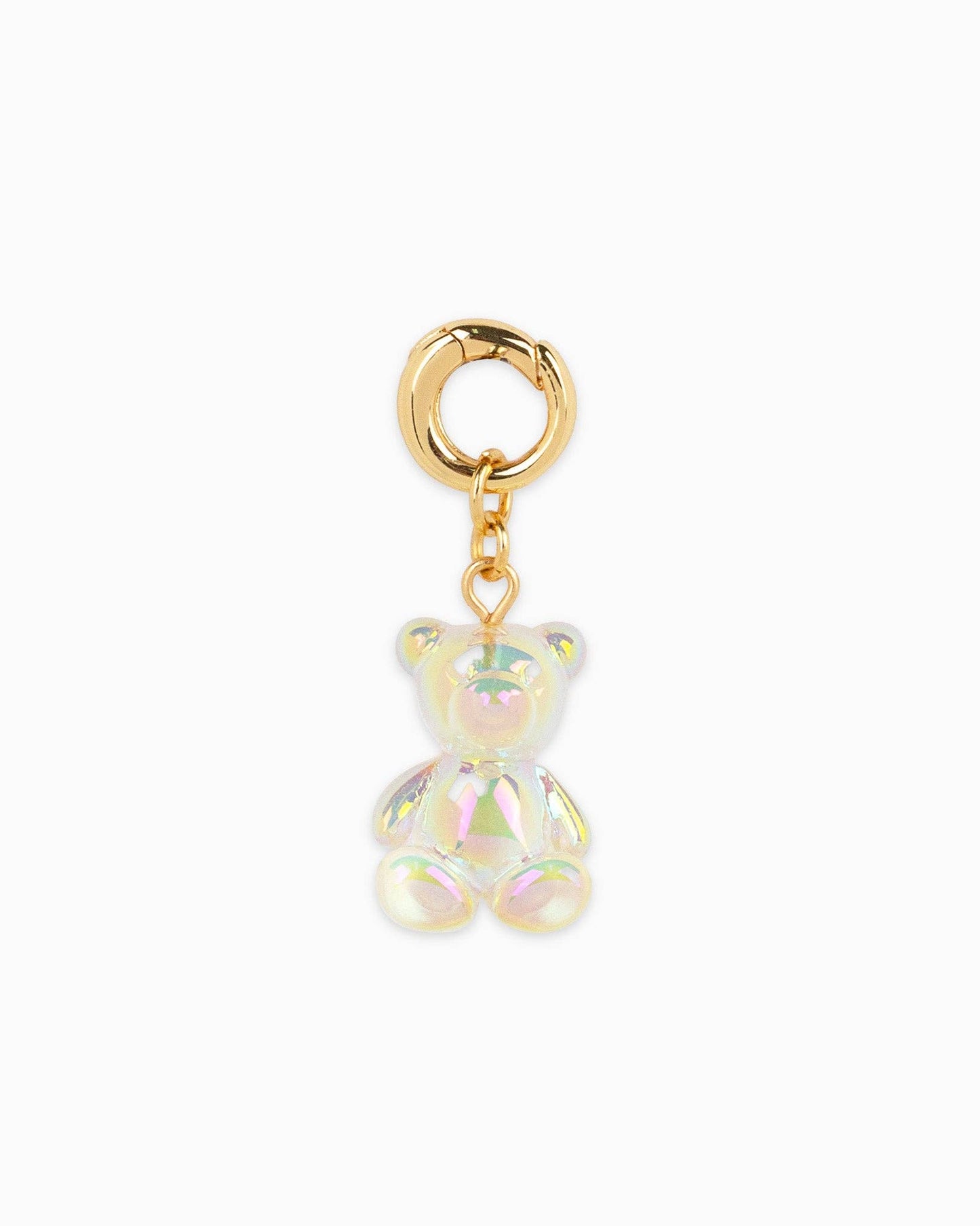 Transparent Resin Gummy Bear Jewelry Charm