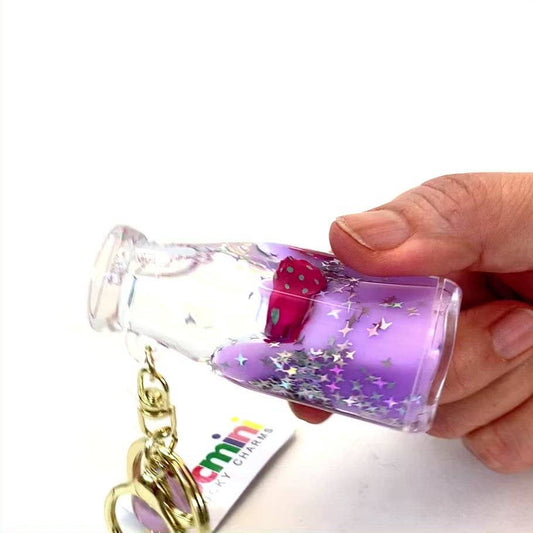 Fruit Bottle Floaty Key Charm