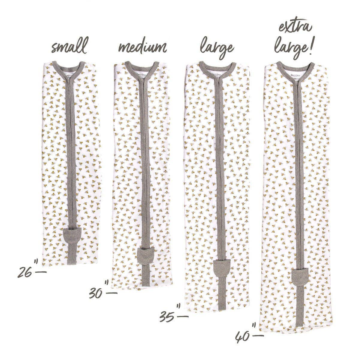 Rugby Stripe Organic Beekeeper™ Wearable Baby Blanket - Blossom