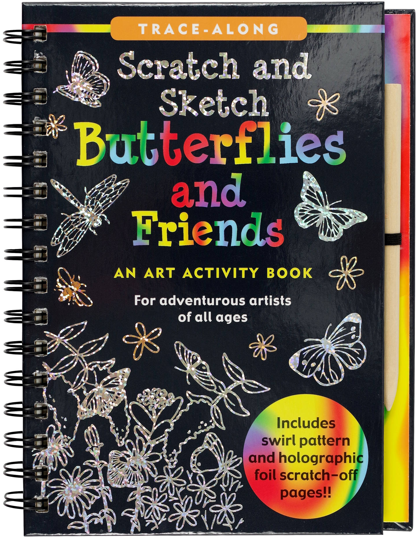 Scratch & Sketch™ Butterflies & Friends (Trace Along)