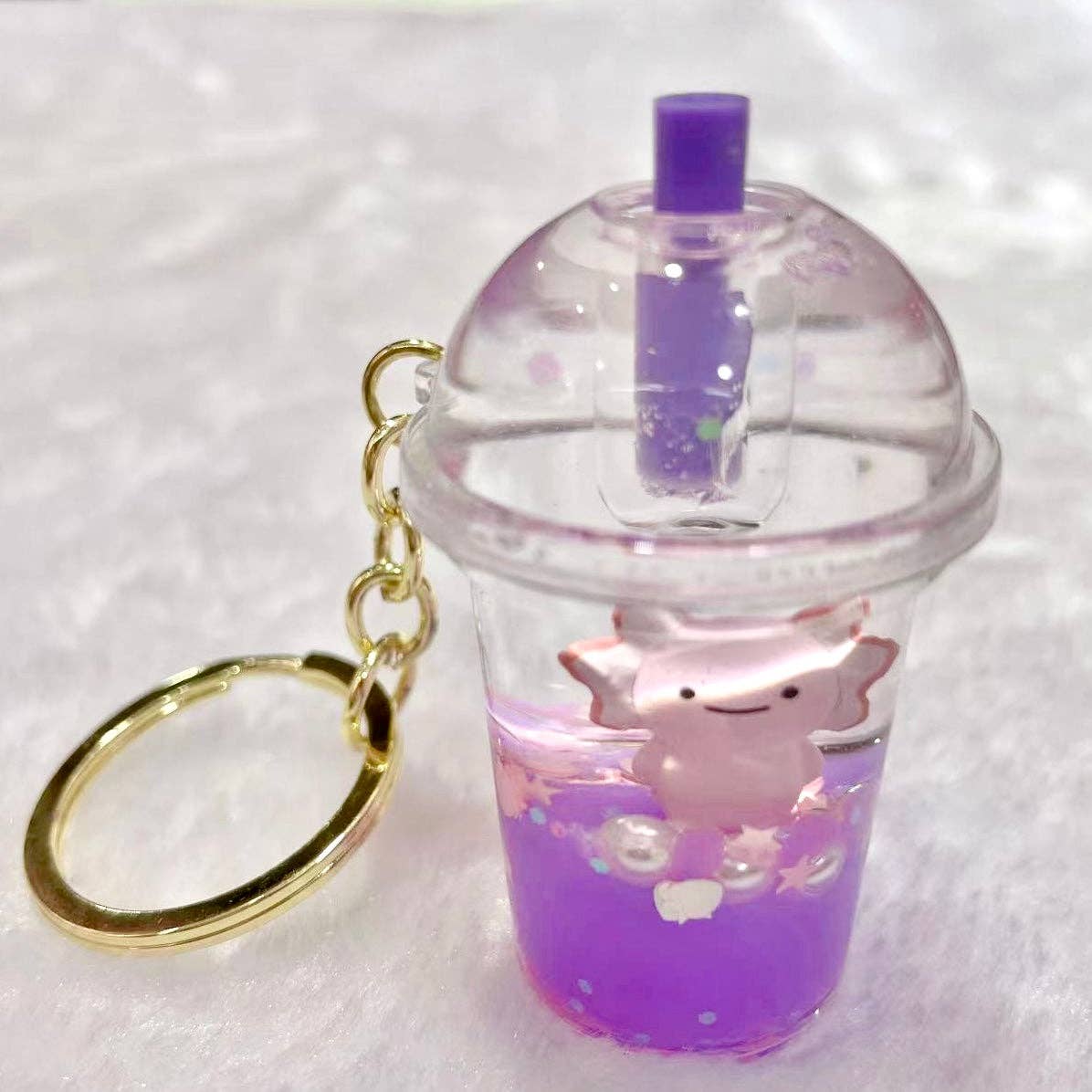 12184 AXOLOTL FLOATY KEY CHARM-12