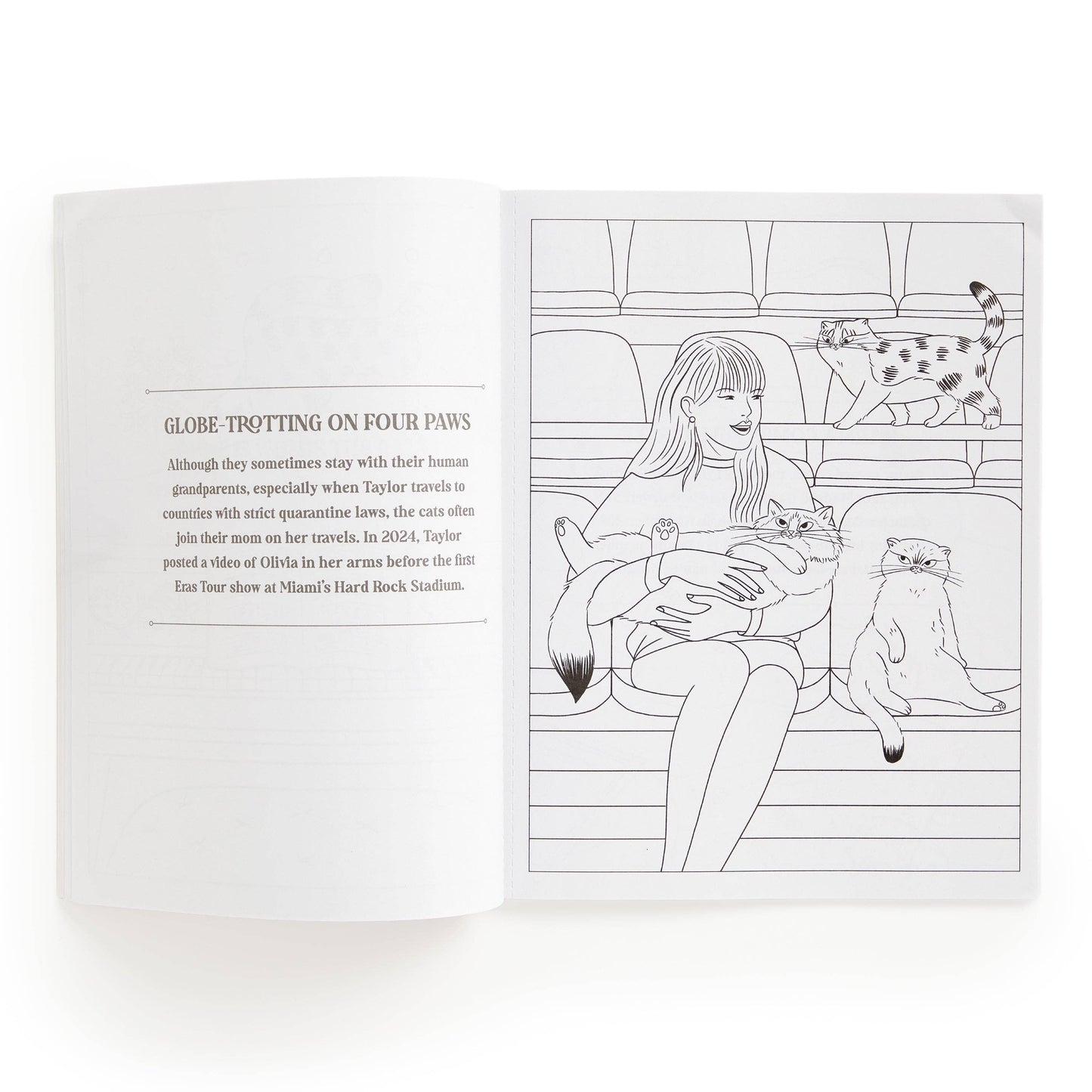 Karma is Three Cats Coloring Book